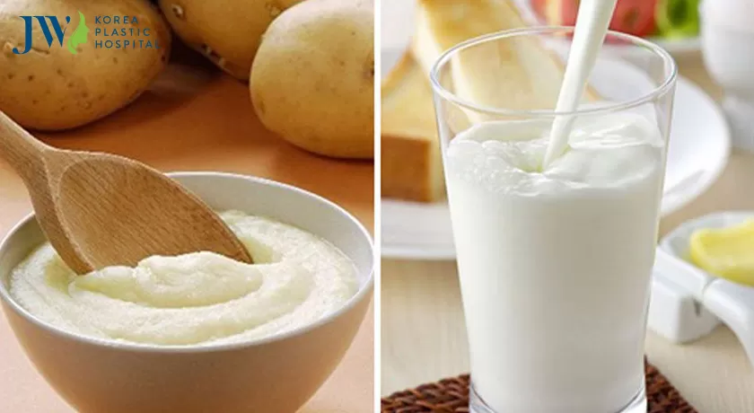 Cách đắp mặt nạ sữa tươi không đường mang đến làn da sáng mịn như em bé