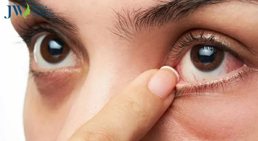 Lấy mỡ bọng mắt là giải pháp cho những đôi mắt như thế này