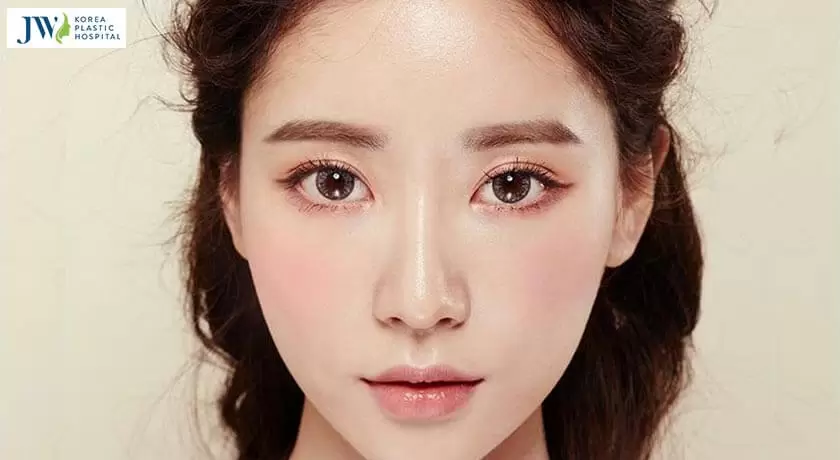 mắt 2 mí to tròn