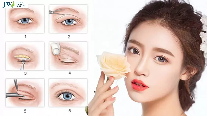 nhấn mí mắt 