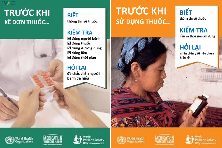 Hưởng ứng ngày An toàn người bệnh Thế giới 17/9/2022 với chủ đề An toàn trong sử dụng thuốc_1