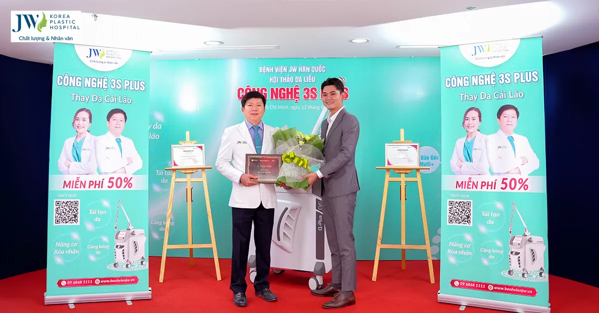 Bệnh viện JW chi tiền tỷ chuyển giao công nghệ Laser Q-Plus Evo từ châu Âu