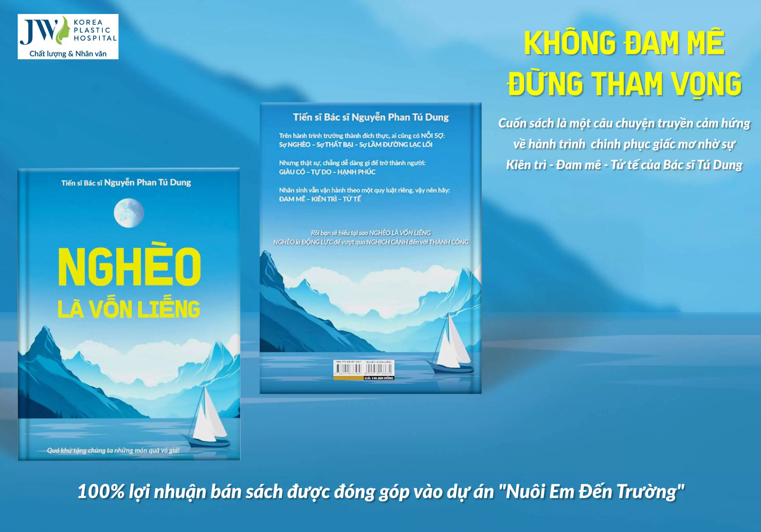 Bác sĩ Tú Dung cho ra mắt sách “Nghèo là vốn liếng”