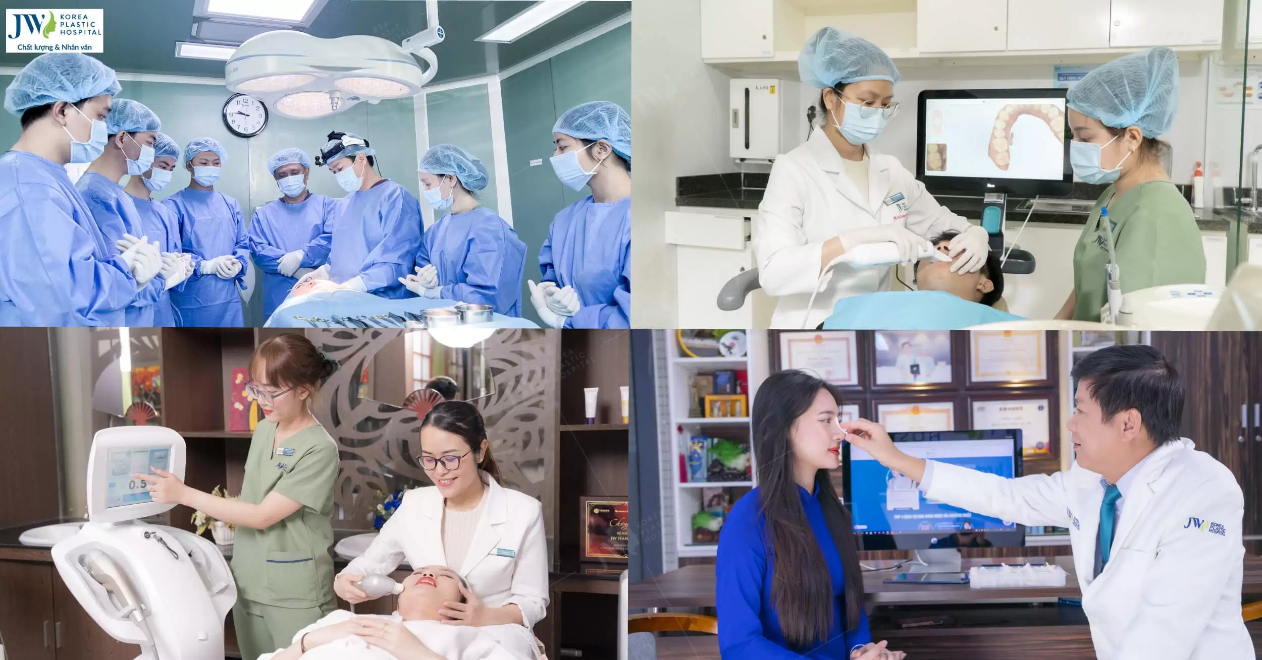 Bảng giá dịch vụ tại Bệnh viện Thẩm mỹ Hàn Quốc JW 2024 