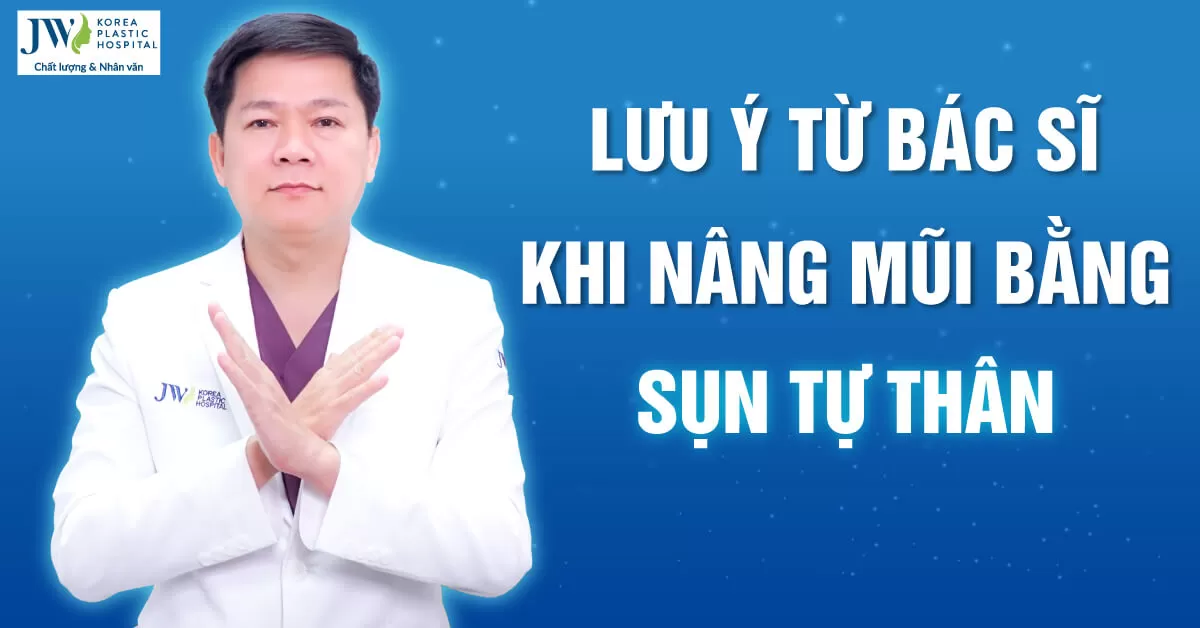 Phẫu thuật nâng mũi bằng sụn tự thân: lưu ý từ bác sĩ thẩm mỹ