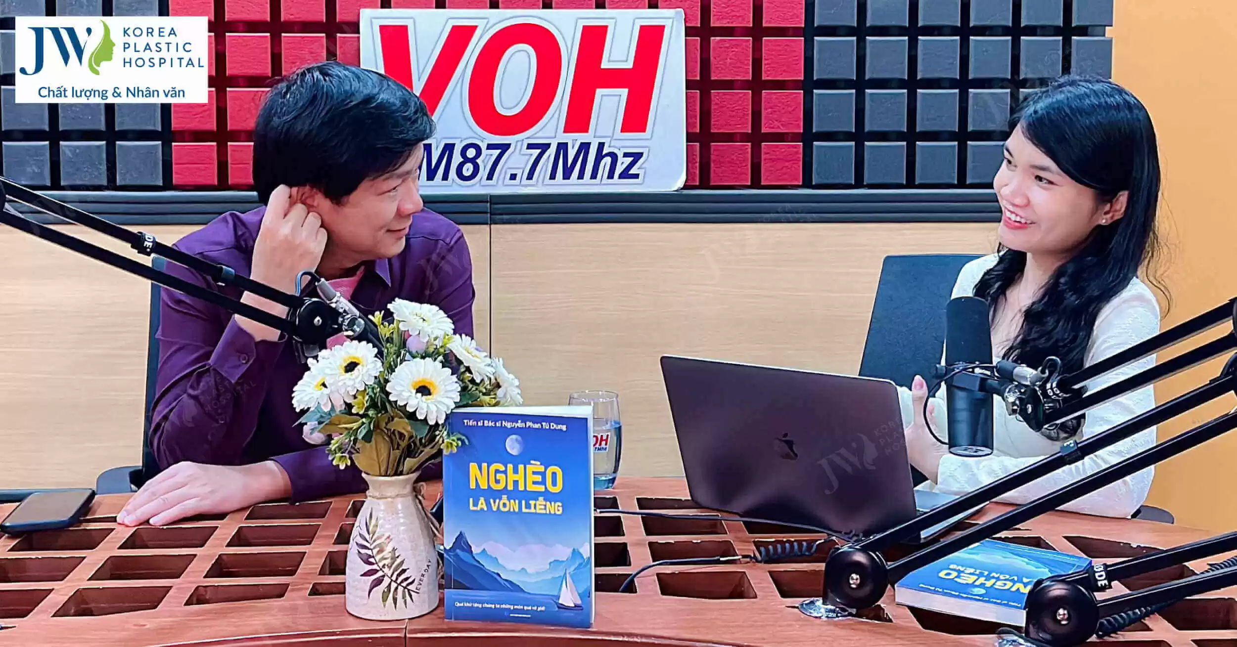Nghèo là vốn liếng của Bác sĩ Tú Dung trực tiếp lên sóng radio Đài tiếng nói Nhân dân TP.HCM VOH