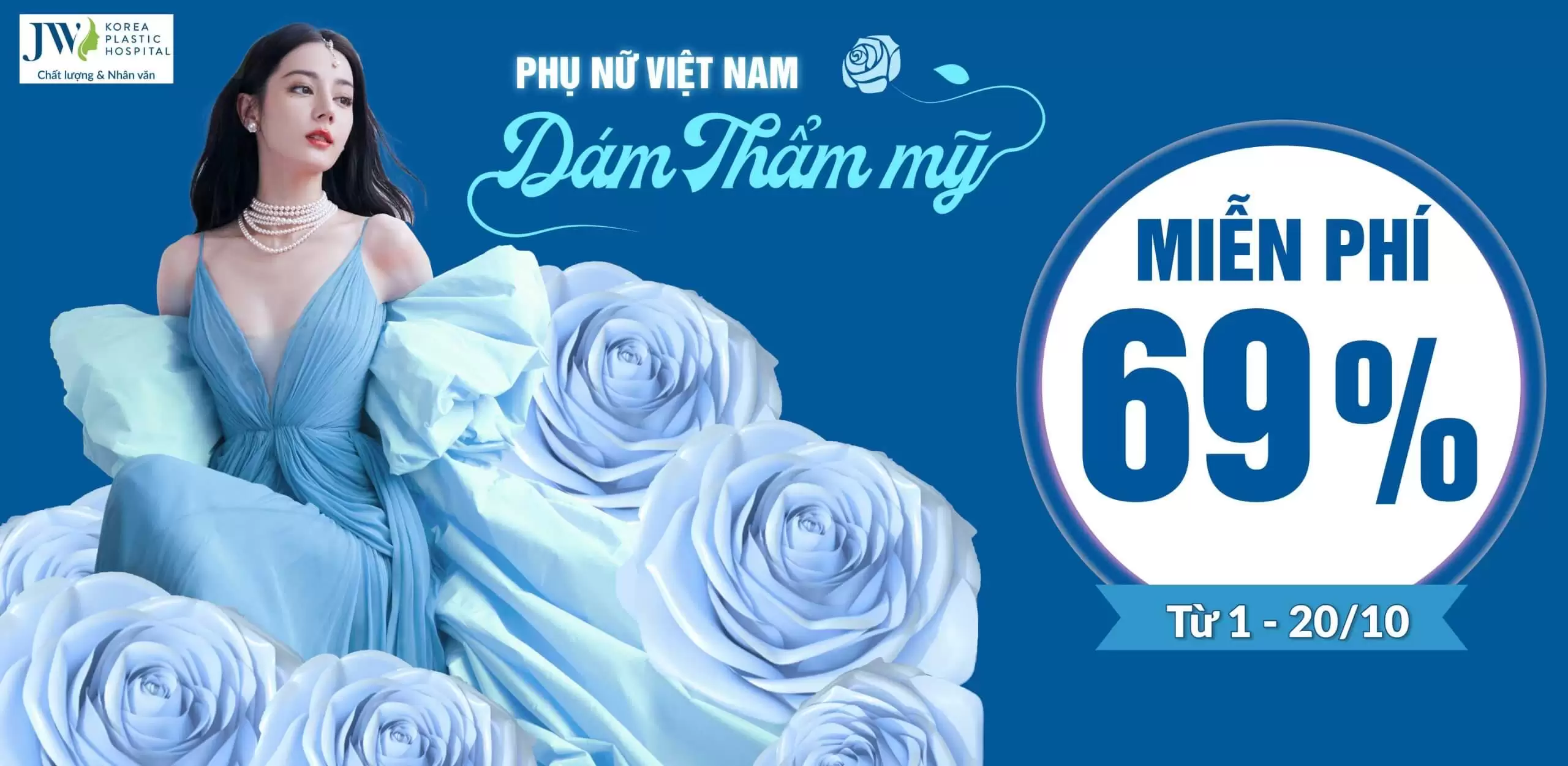 Bệnh viện JW khuyến mãi tưng bừng – Chào mừng ngày Phụ nữ Việt Nam 