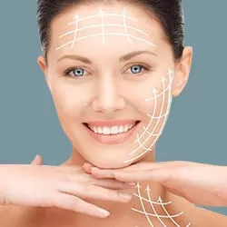 Căng da mặt bán phần + Căng da cổ
