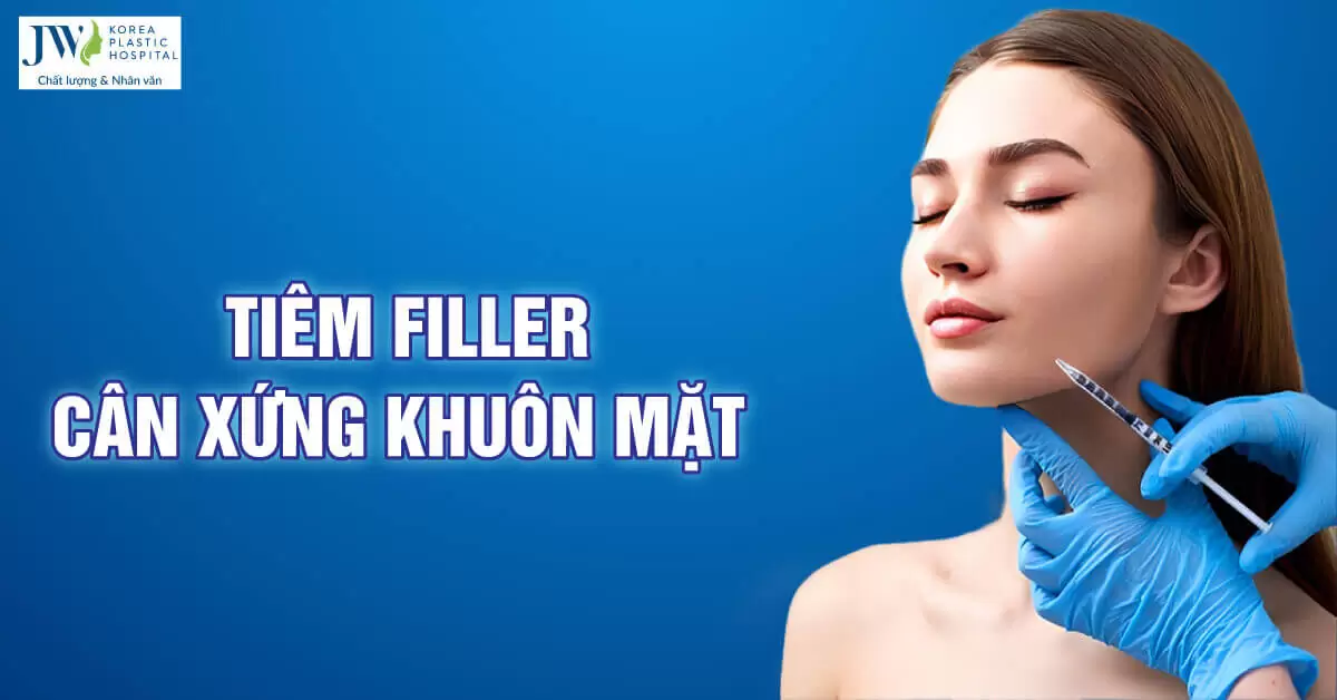 Cân chỉnh khuôn mặt bằng cách thực hiện tiêm Filler 