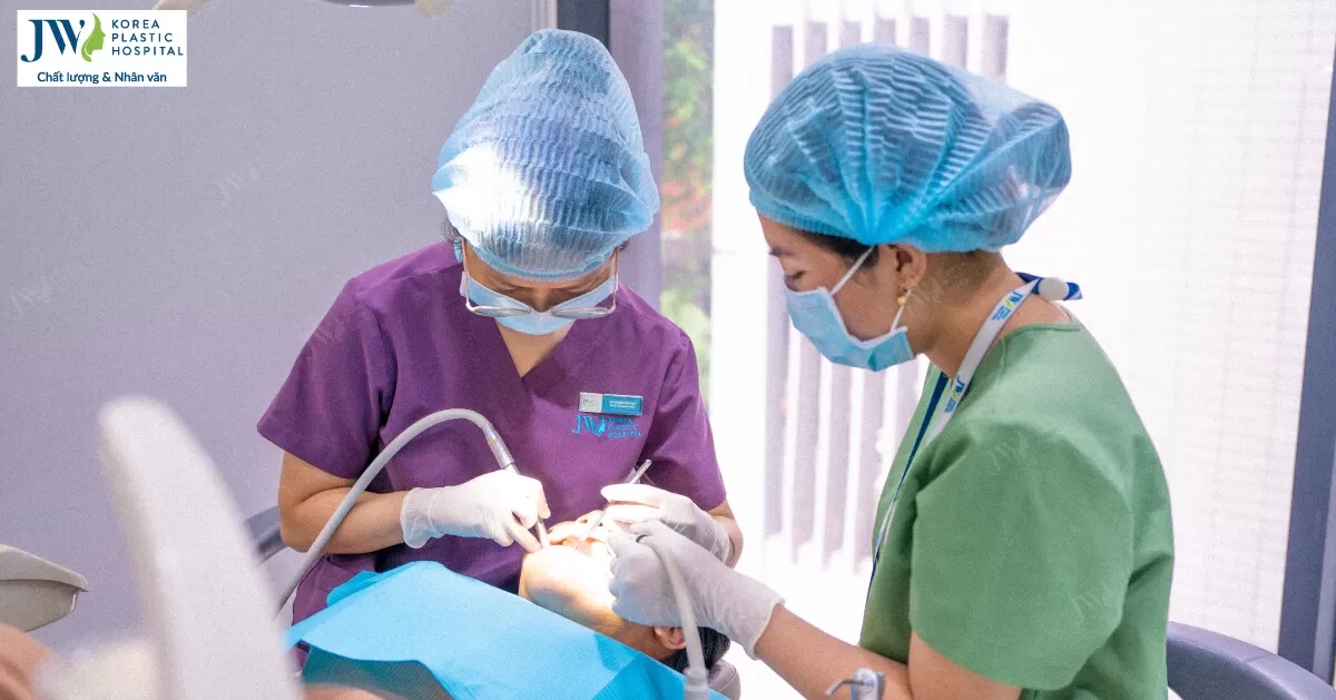 Danh mục kỹ thuật khoa Răng Hàm Mặt tại Bệnh viện JW Hàn Quốc