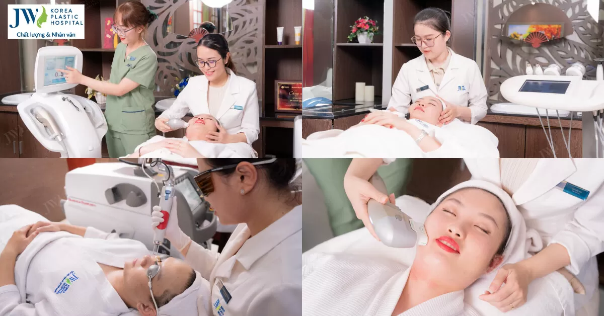 Danh mục kỹ thuật khoa Da liễu tại Bệnh viện JW Hàn Quốc