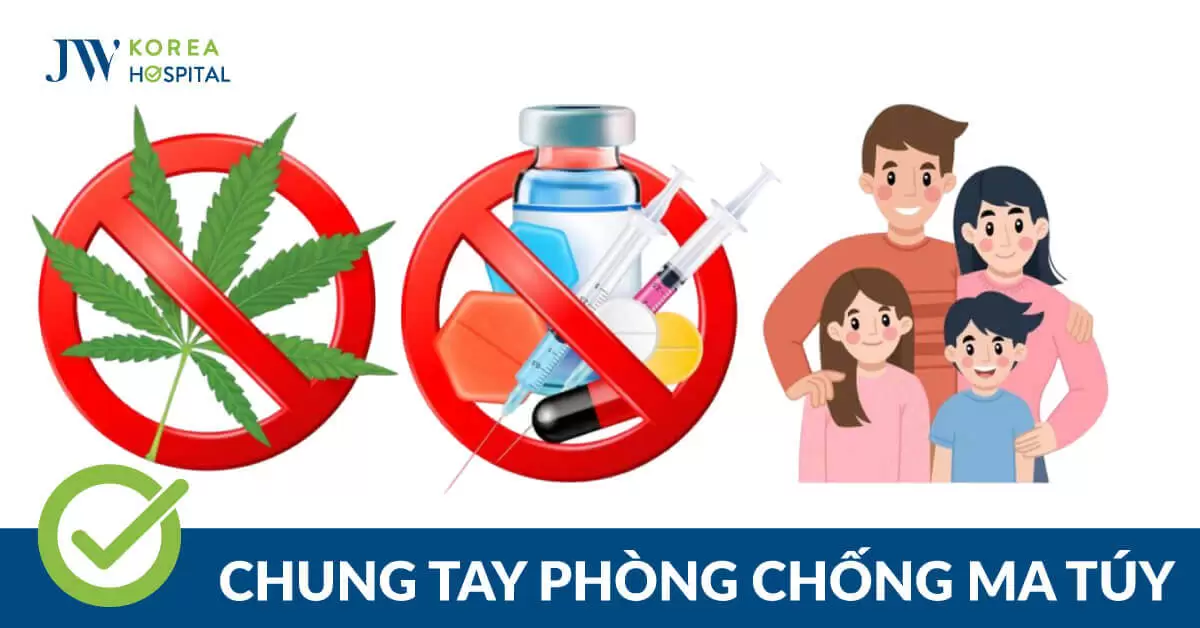 Bệnh viện JW chung tay hành động quyết tâm phòng chống ma túy