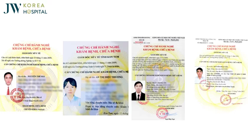 chung chi hanh nghe bac si benh vien jw 1