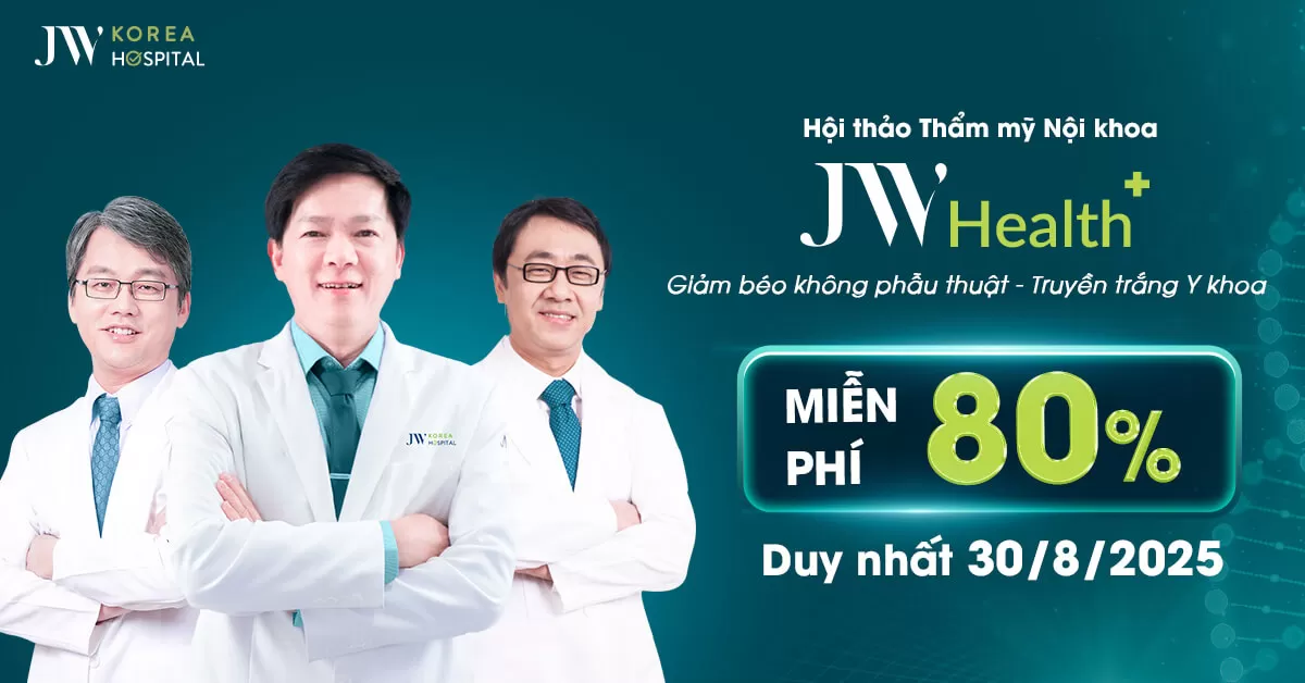 Hội thảo thẩm mỹ nội khoa JW Health+ đầu tiên tại Việt Nam